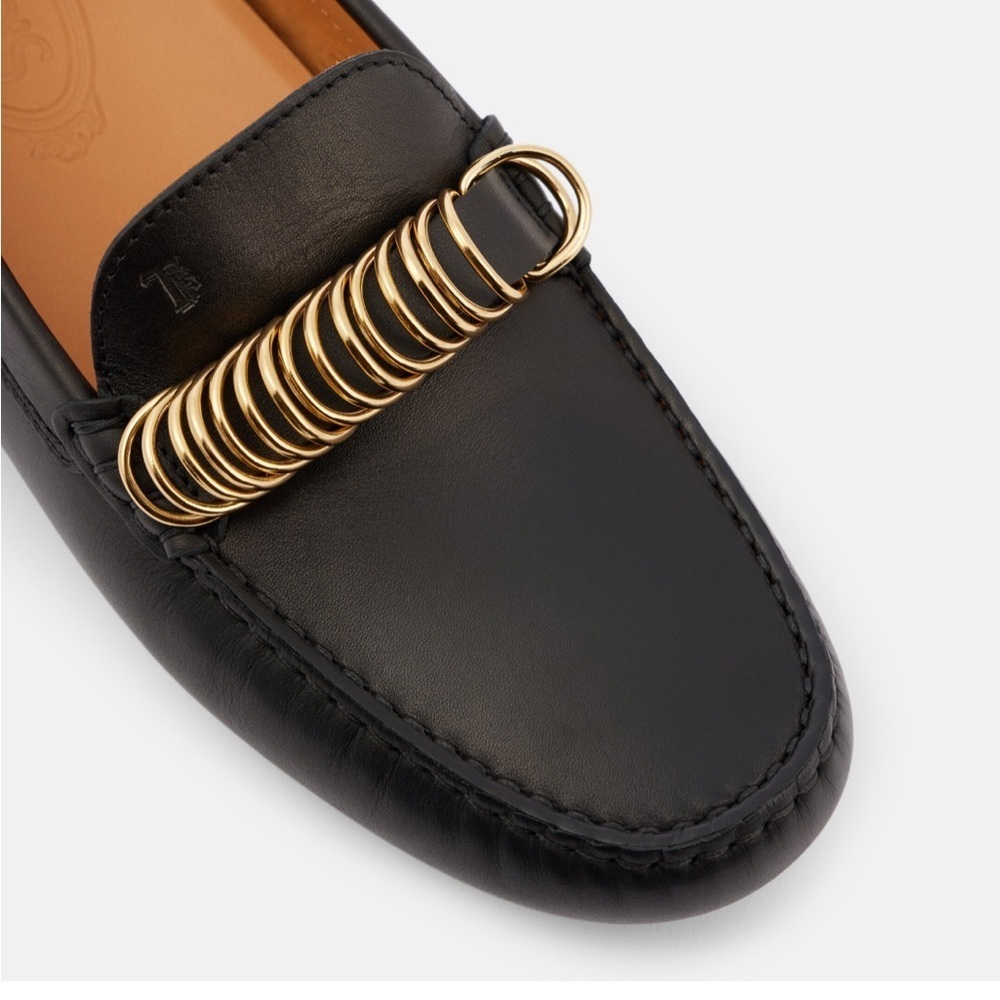 TOD'S
Gommino Cavillon Leather Rings Driver Loafers size 38 - Picture 4 of 13